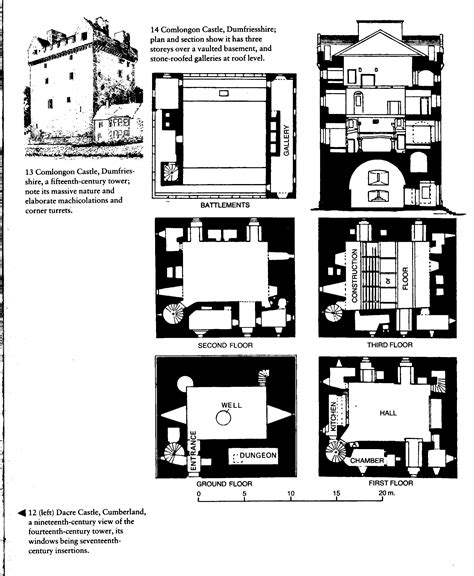 Comlongon Castle - Αναζήτηση Google | Castle plans, Castle floor plan, Vintage house plans