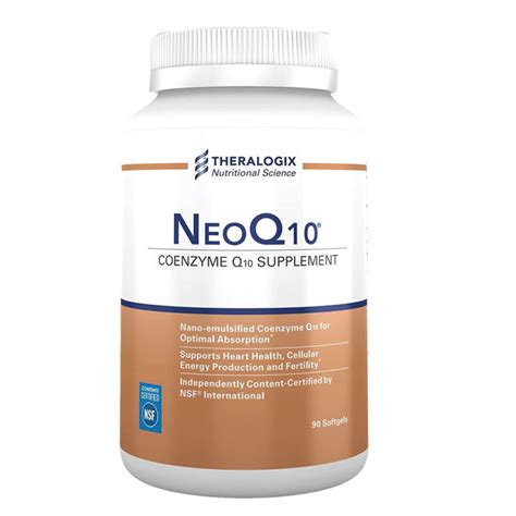 NeoQ10 Coenzyme Q10 CoQ10 Supplement 90 Count Lazada Co Th