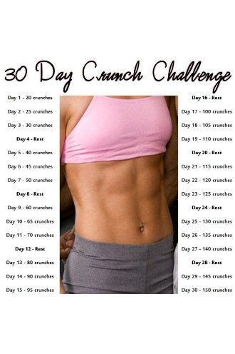 30 Day Crunch Challenge