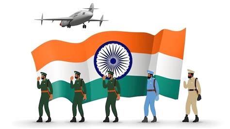 Premium AI Image | Indian airforce day with indian flag theam and ...