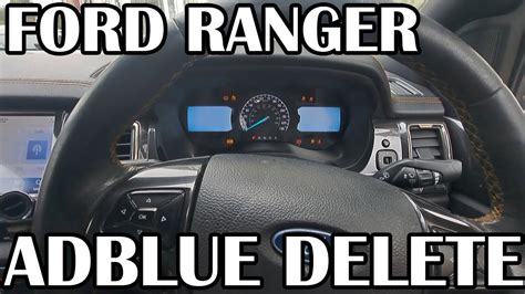 Adblue Delete Ford Ranger Ford Transit Sid Ecu Ultra