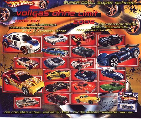 And Toys Miniaturas Poster Hot Wheels