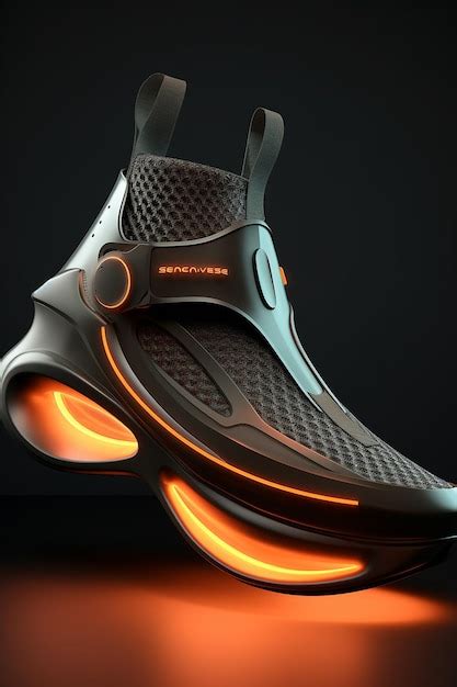 Premium AI Image | futuristic shoes with future functions with ...