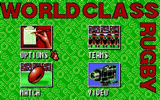 World Class Rugby: Five Nations Edition Screenshots for DOS - MobyGames