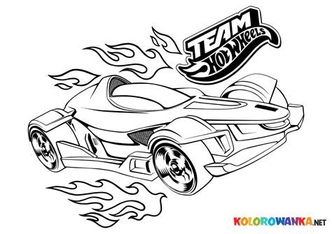 Hot Wheels Kolorowanka Kolorowanki Do Druku