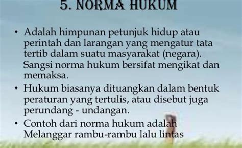 4 Macam Macam Norma Beserta Contoh Dan Penjelasannya Lengkap Otosection