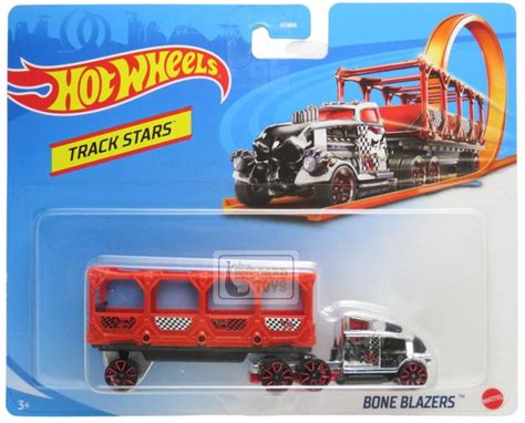 Caminhão Track Stars Hot Wheels Mattel Caminhões Motos e Ônibus de Brinquedo