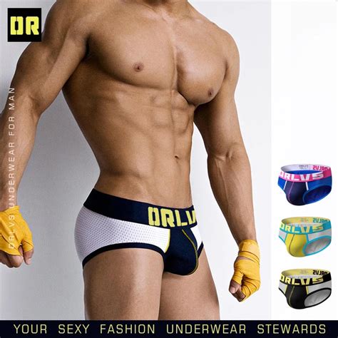 New Sexy Men Underwear Briefs Cotton Breathable Male Panties Cueca Gay Tanga Pouch Mesh