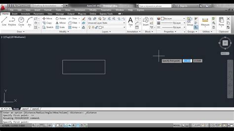 How To Measure Distance In Autocad