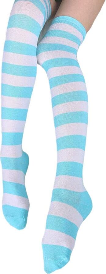 TOMORI Hot Cute Japanese Style Blue Pink Stripe Panties Bikini Cosplay Cotton Underwear