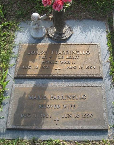 Marie Rose Sasso Parrinello 1921 1990 Find A Grave Memorial