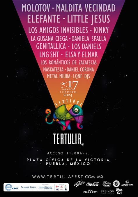 Festival Tertulia Plaza C Vica De La Victoria Puebla Informaci N