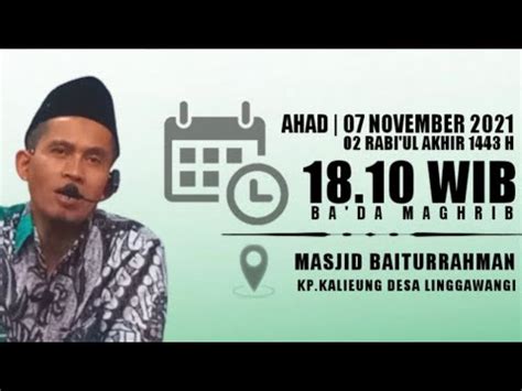 TAFSIR SURAH AT TAKWIR Ustadz Karom Mukarrom S Pd I MPd Dkm