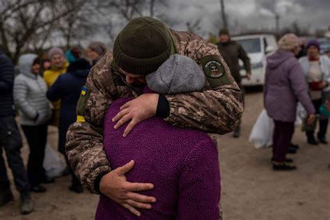 Families Reunited Following Russian Retreat In Ukraine