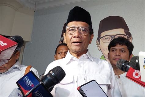 Mahfud MD Protes Ke Ketua KPU Soal Surat Suara Pilpres Yang Hanya