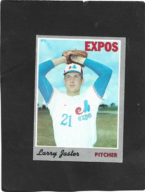 Topps Mlb Larry Jaster Ebay