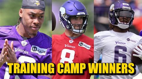 Minnesota Vikings Training Camp Winners So Far 👀👀👀 Youtube