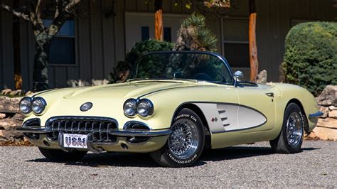 1959 Chevrolet Corvette Convertible Presented As Lot T239 At Kissimmee