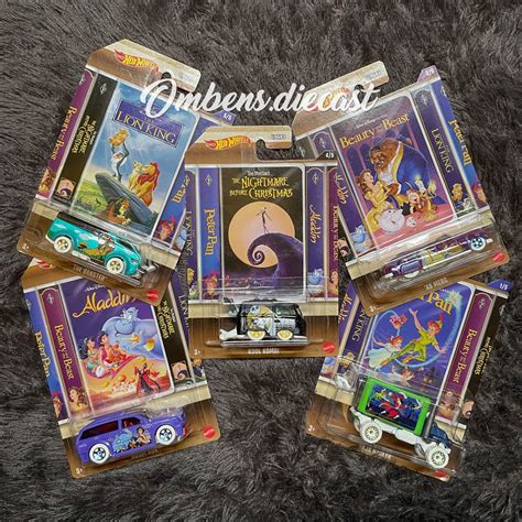 Jual Hot Wheels Kool Kombi Nightmare Aladdin The Lion King Beauty And The Beast Peterpan