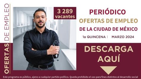 Se Publican MÁs De 3 Mil Vacantes En El PeriÓdico Ofertas De Empleo De