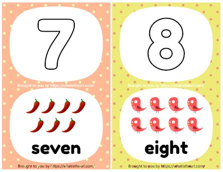 Number Flash Cards Printable To Your Home Teacher