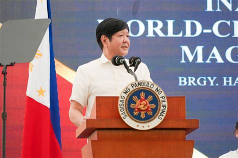 Marcos Cites Need To Pursue With Progress