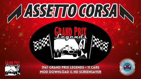 Grand Prix Legends 11 Cars 1967 Assetto Corsa Mod Free Car