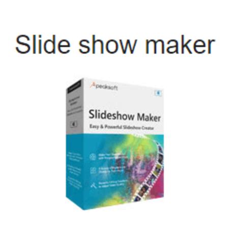 Apeaksoft Slideshow Maker Free Year License Code