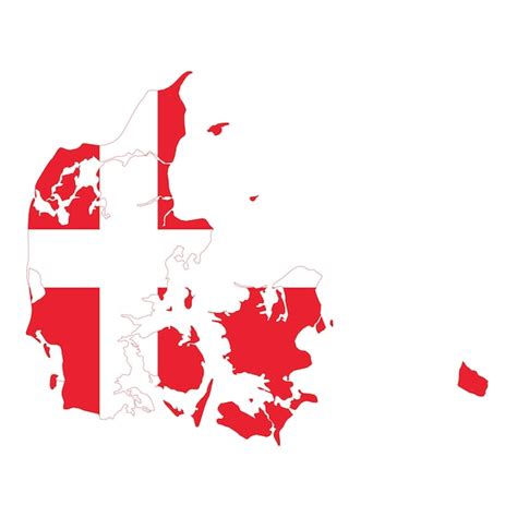 Premium Vector Denmark Map