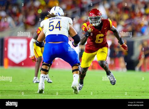 Los Angeles Ca August Usc Trojans Defensive Lineman Anthony