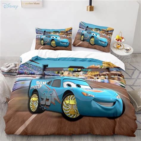 Lightning McQueen 3D Print Bedding Set Disney Cars Kids, 60% OFF