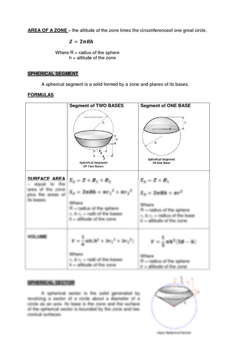 SOLUTION: Plane and spherical geometry chapter 6 sphere - Studypool