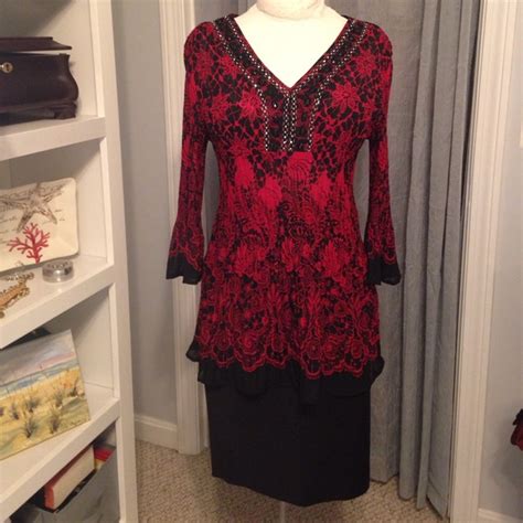 Dress Barn Dress Barn Embellished Dressy Tunic Top From Anne S Closet