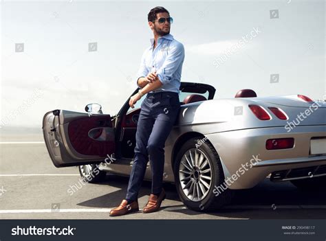 Handsome Man Near Car Luxury Life Stock Photo 290498117 | Shutterstock