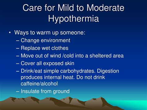 Lesson 12 Hypothermia Ppt Download