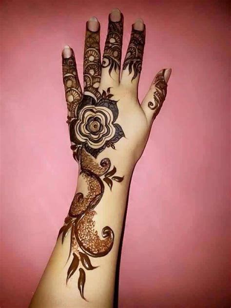 46 Design Of Floral Mehndi Images