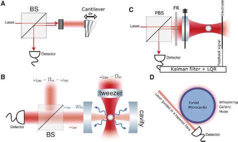 Schematic Representation Of Different Optomechanical Systems For