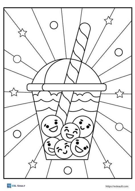 20 Boba Tea Coloring Pages (Free PDF Printables), 41% OFF