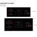 Beautiful Black Pink Cosmetic Label Templates Oz Ozjar Etsy