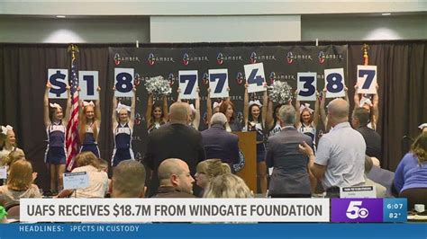 UAFS Receives 18 77M By Windgate Foundation Largest Single Donation