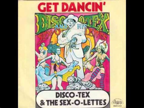 Disco Tex The Sex O Lettes Get Dancin YouTube