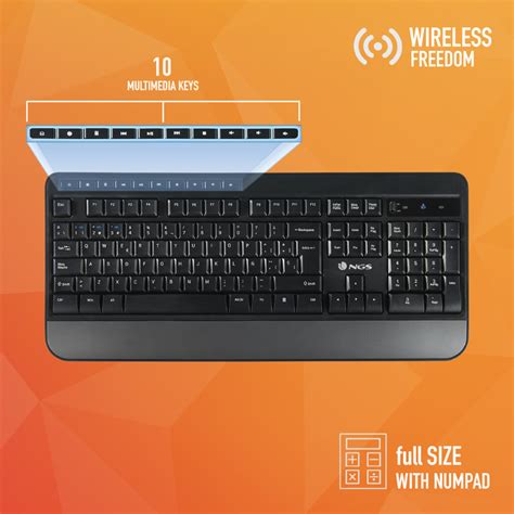 Clavier Et Souris Sans Fil Ngs Multimode Spell Kit Bluetooth Office Depot