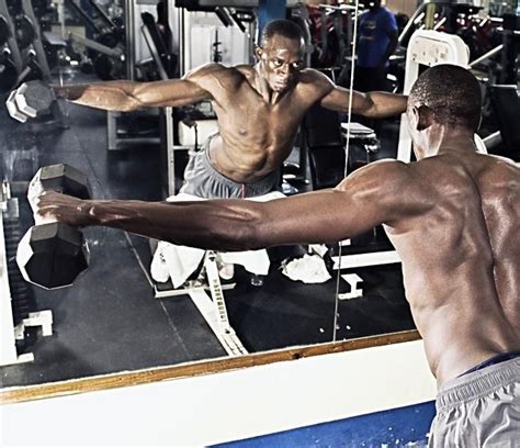 BOLT IN TRAINING | Usain bolt, Usain bolt workout, Usain bolt training