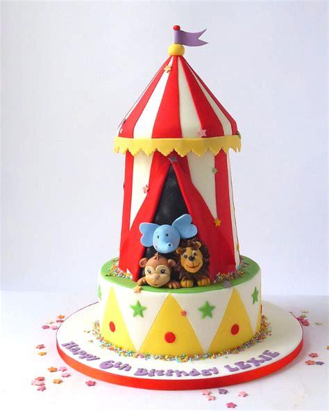 Circus Birthday Cake Karen S Cakes