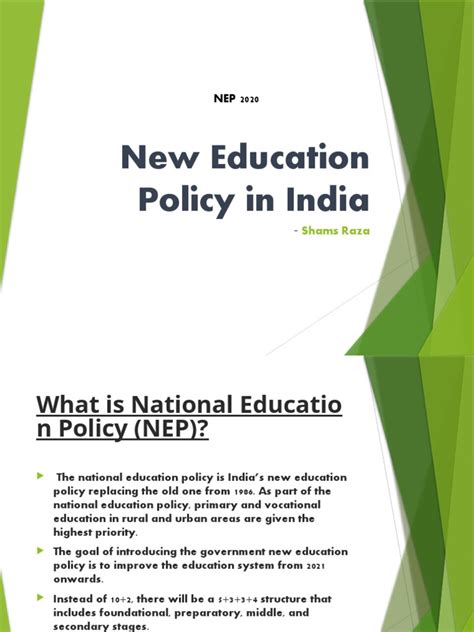 New Education Policy in India | PDF