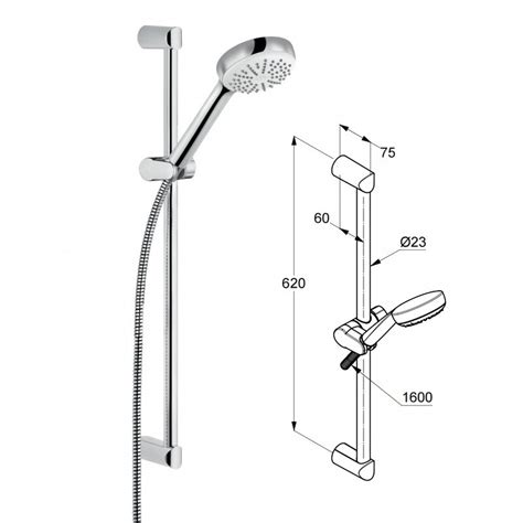 Душ комплект Kludi Pure&Easy 3 в 1 376850565