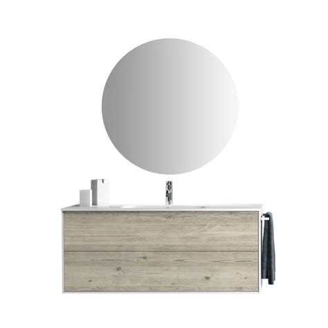 Mobile Da Bagno 4 Pezzi In Melaminico Pino Artico Igea Maisons Du Monde