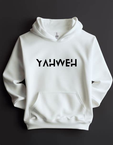 Yahweh Mens Hooded Sweatshirt In 2024 Jesus Clothes Hooded