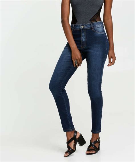 Calça Jeans Modeladora Skinny Feminina Razon Marisa