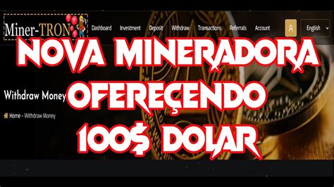 MINER TRON MINERADORA PAGANDO 100 NO CADASTRO PARA MINERAR FÁCIL TRX